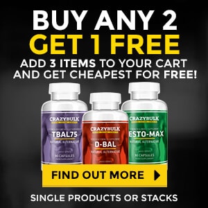 Crazy Bulk Buy 2 Get 3rd Free